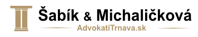 AdvokatiTrnava.sk logo - čierne